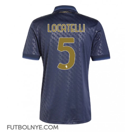 Camiseta Juventus Manuel Locatelli #5 Tercera Equipación 2024-25 manga corta